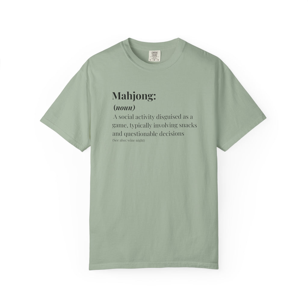 T-Shirt - Mahjong definition (Comfort Colors - Unisex)