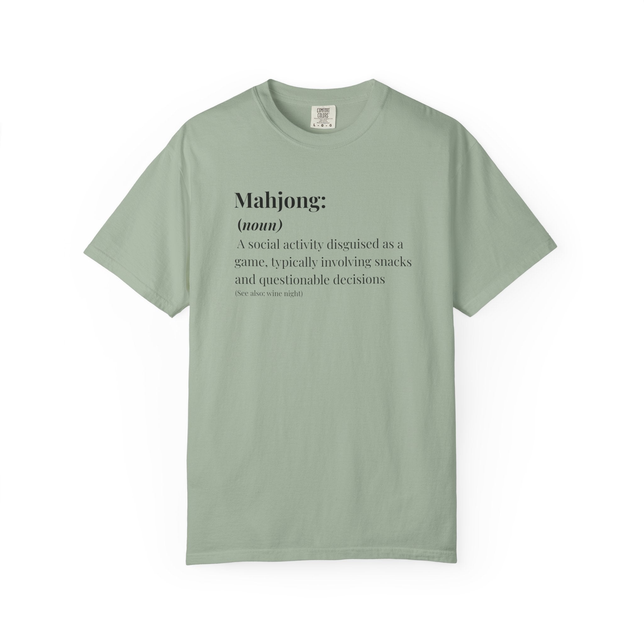 T-Shirt - Mahjong definition (Comfort Colors - Unisex)
