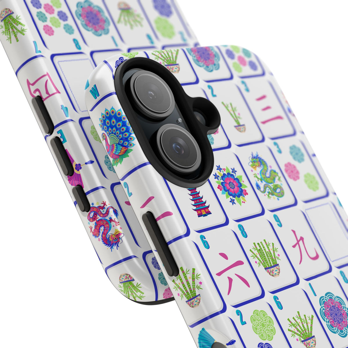 Tough Phone Case - Mahjong Tiles