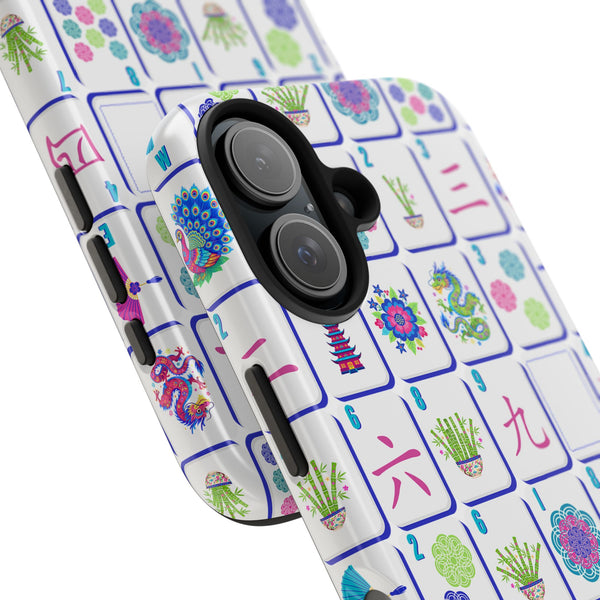 Tough Phone Case - Mahjong Tiles
