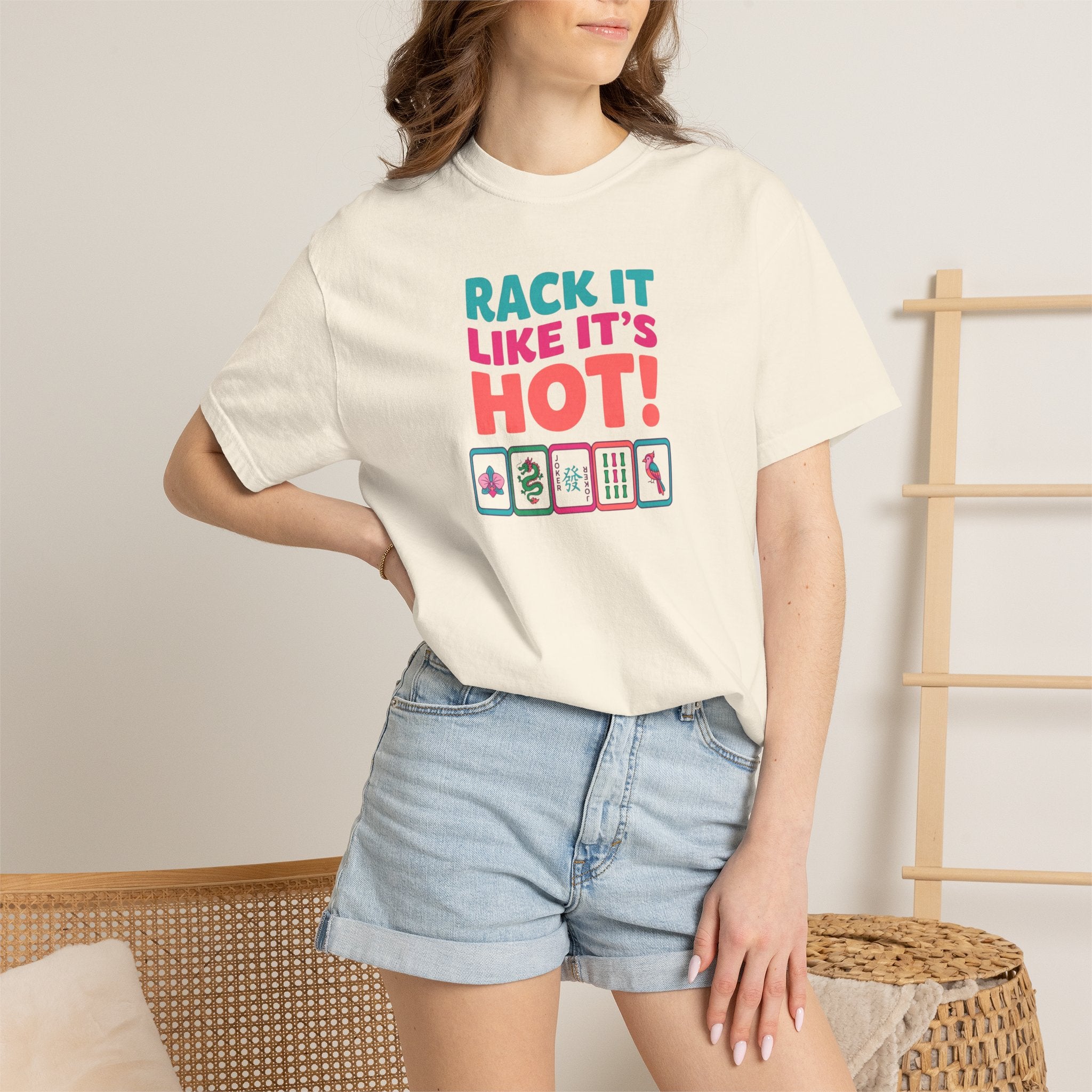 T-Shirt — "Rack It Like It's Hot" (Comfort Colors - Unisex)