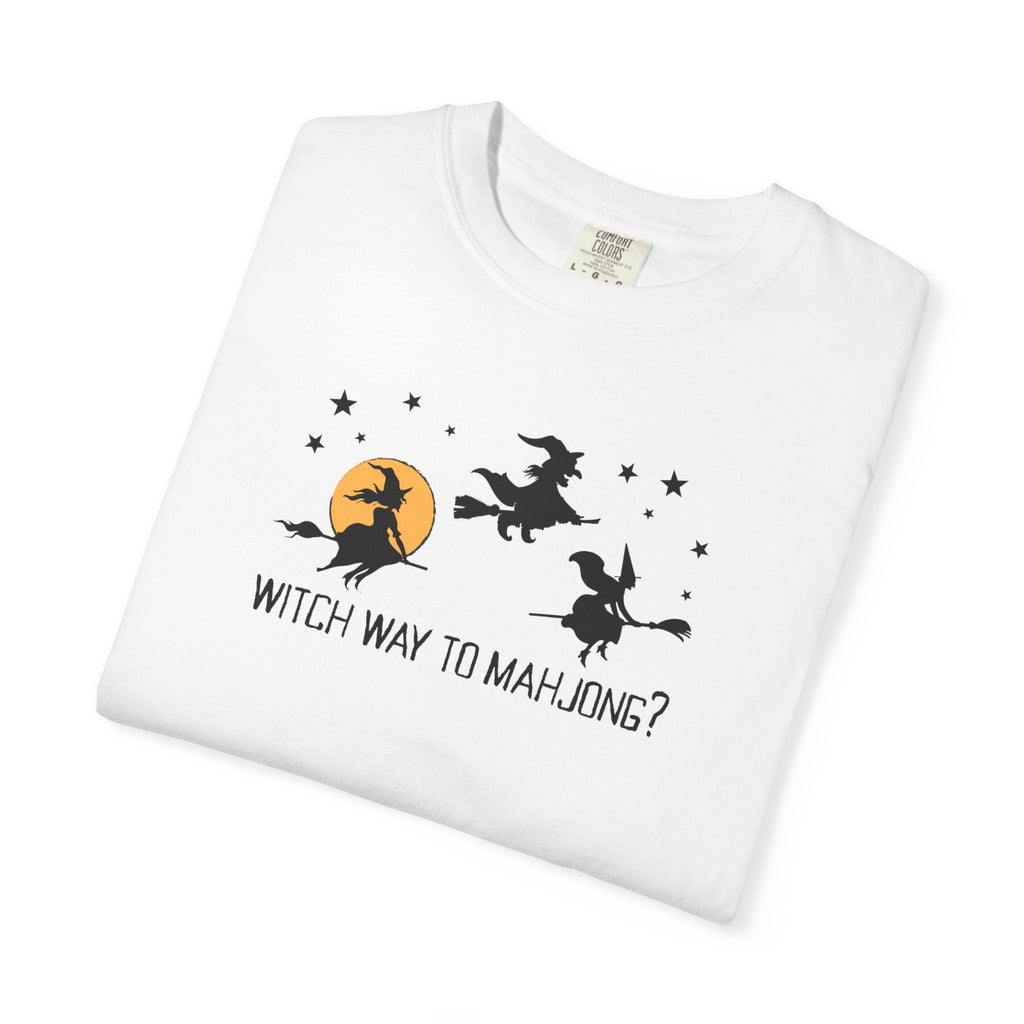T-Shirt - Witch Way to Mahjong (Comfort Colors)