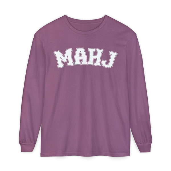 Long Sleeve T-Shirt - MAHJ College-Style