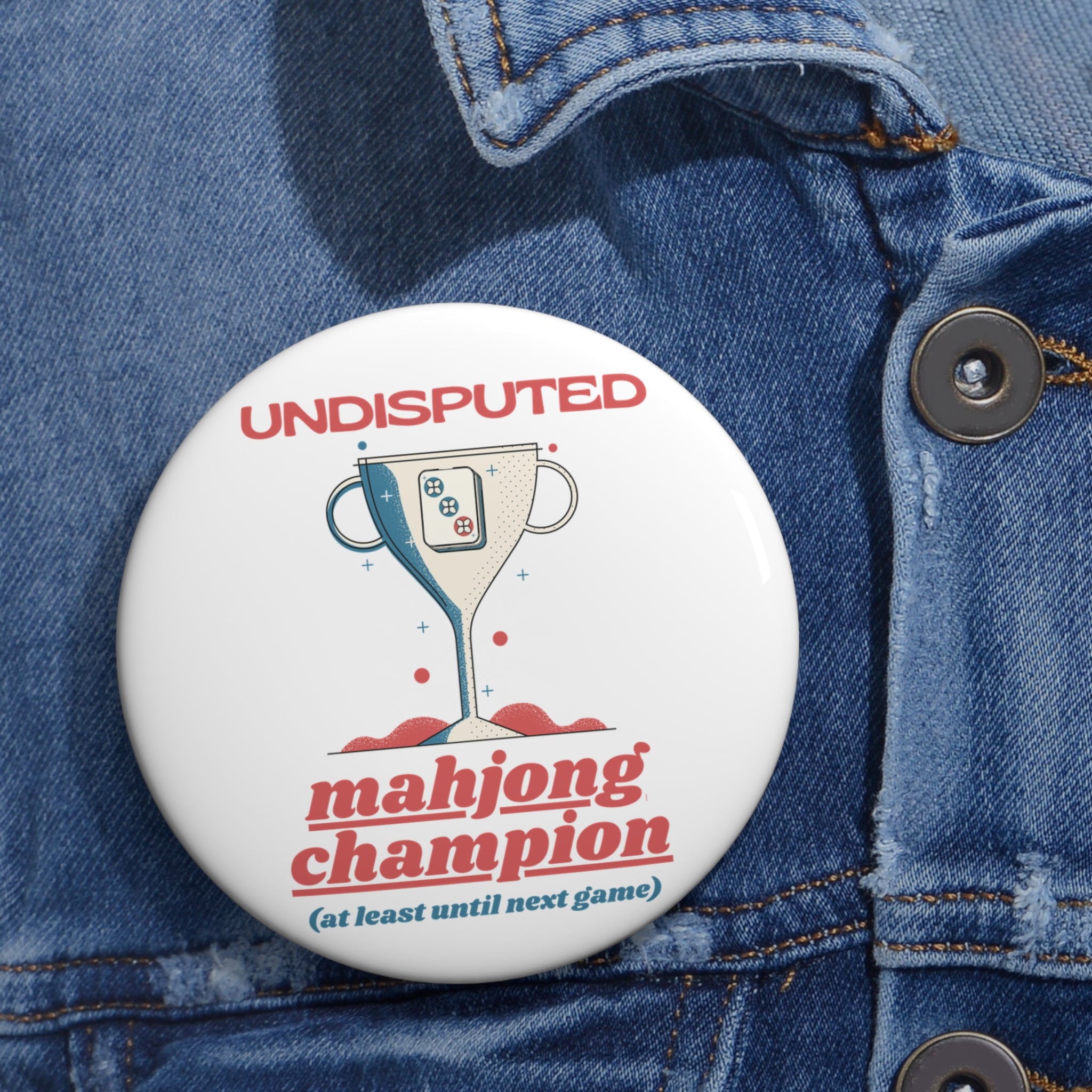 3'' Pin - Undisputed Mahjong Champion