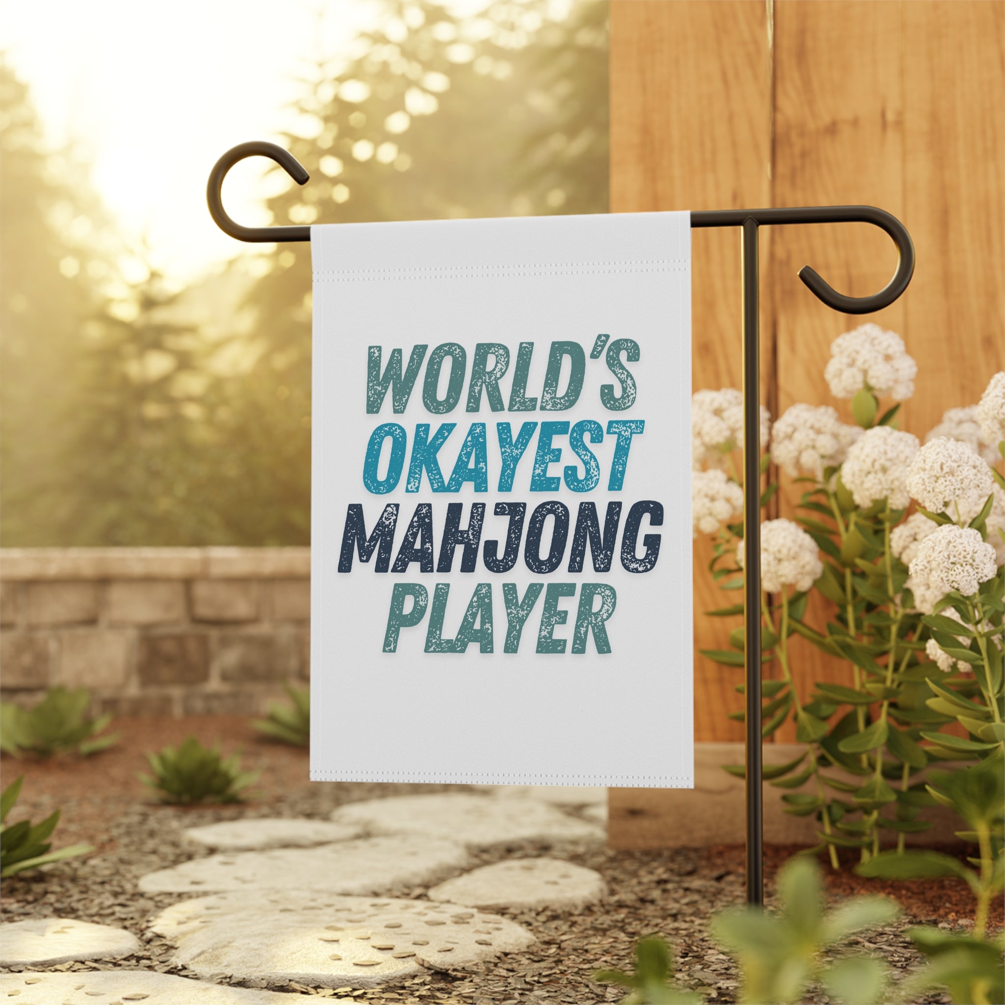 Garden Flag — World's Okayest Mahjong Player