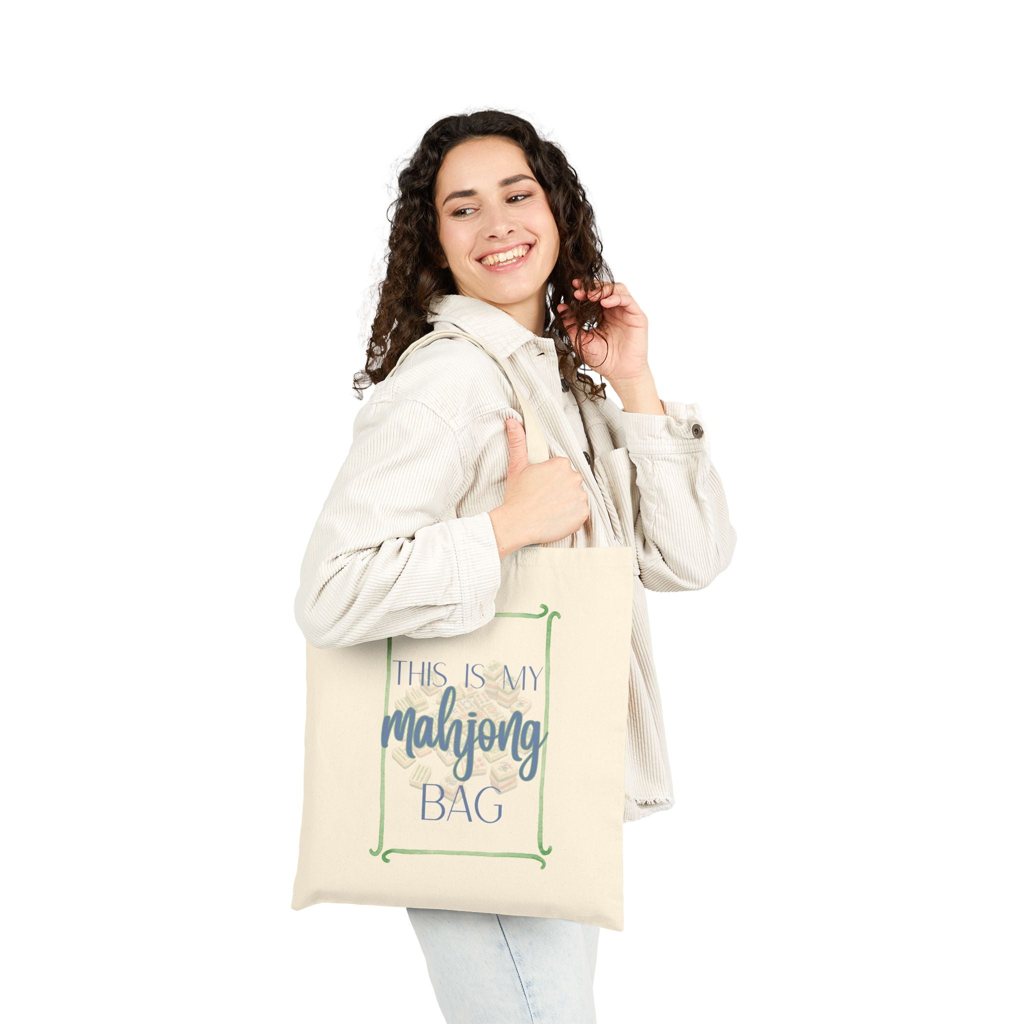 Tote Bag — This Is My Mahjong Bag