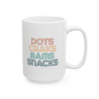 Mug - Dots Craks Bams Snacks