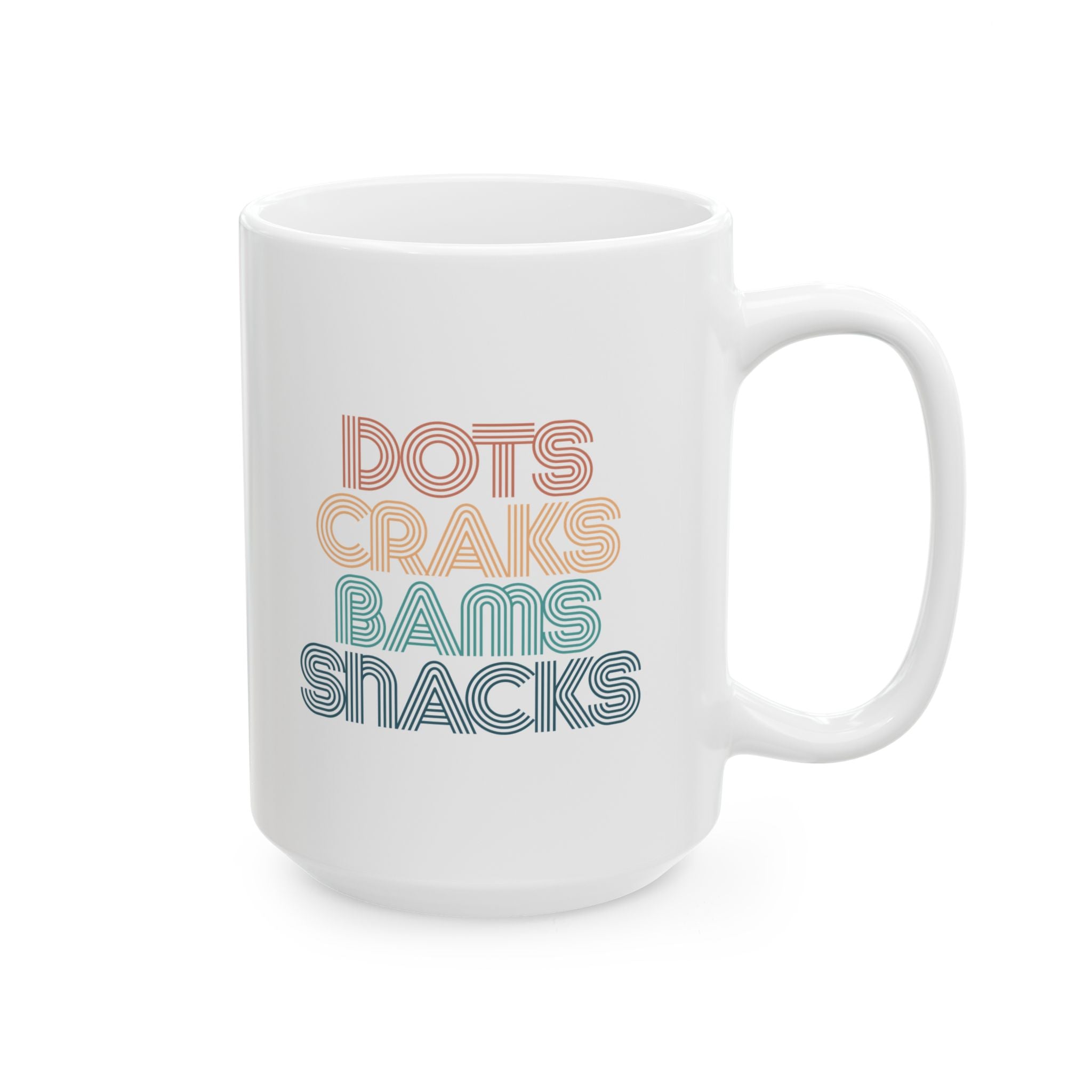 Mug - Dots Craks Bams Snacks