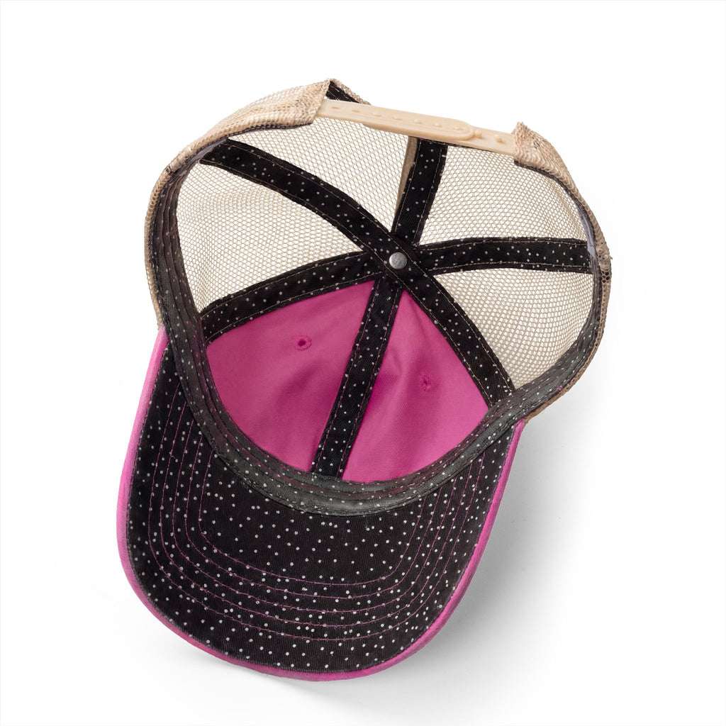 Hat - Women's Washed Mesh-Back Cap - Never use a joker in a pair