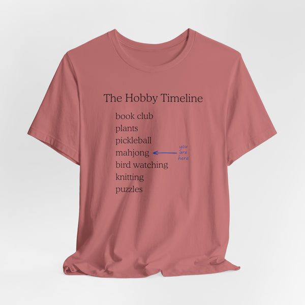 T-Shirt - Hobby Timeline Tee (Bella+Canvas - Unisex)