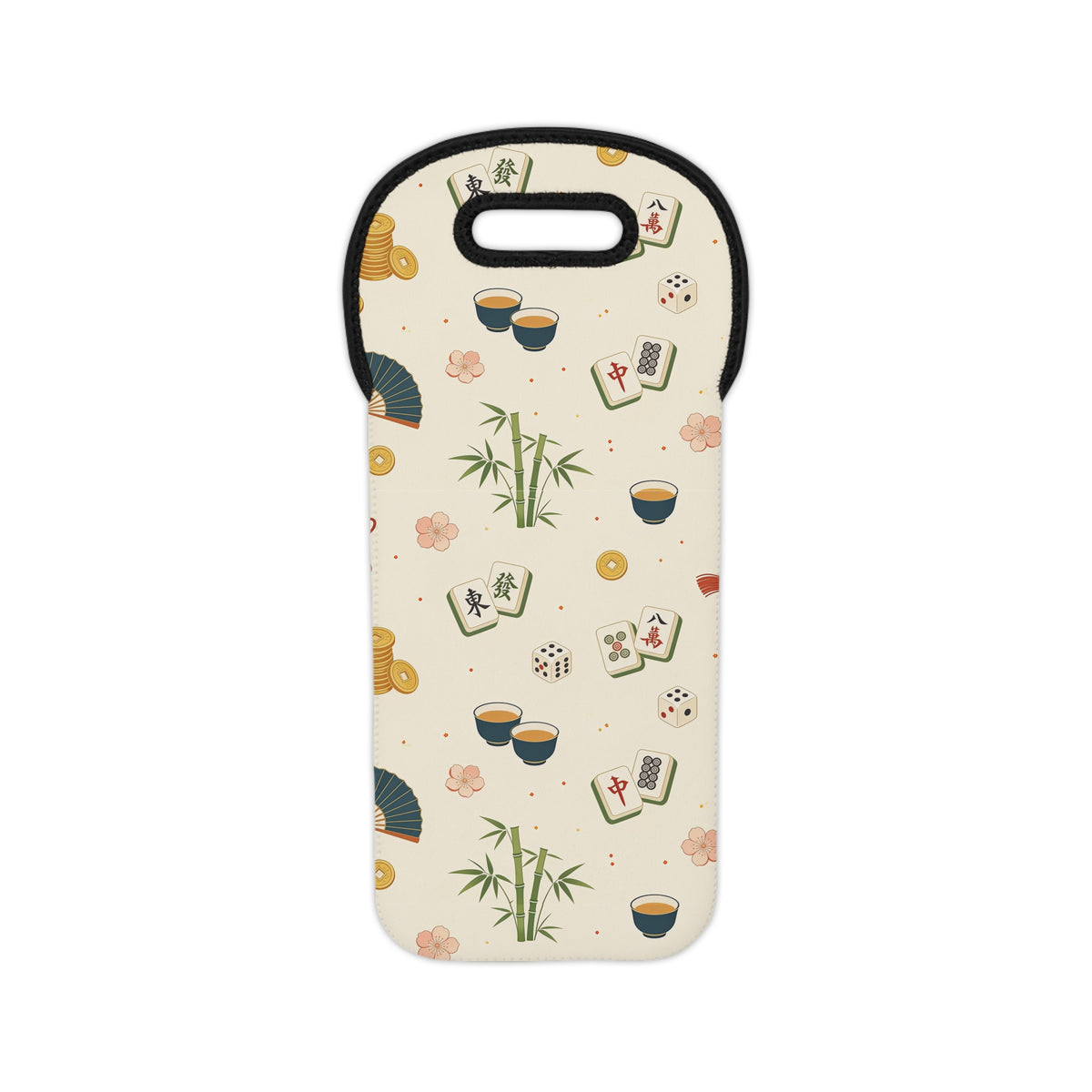 Wine Tote Bag - Mahjong Night