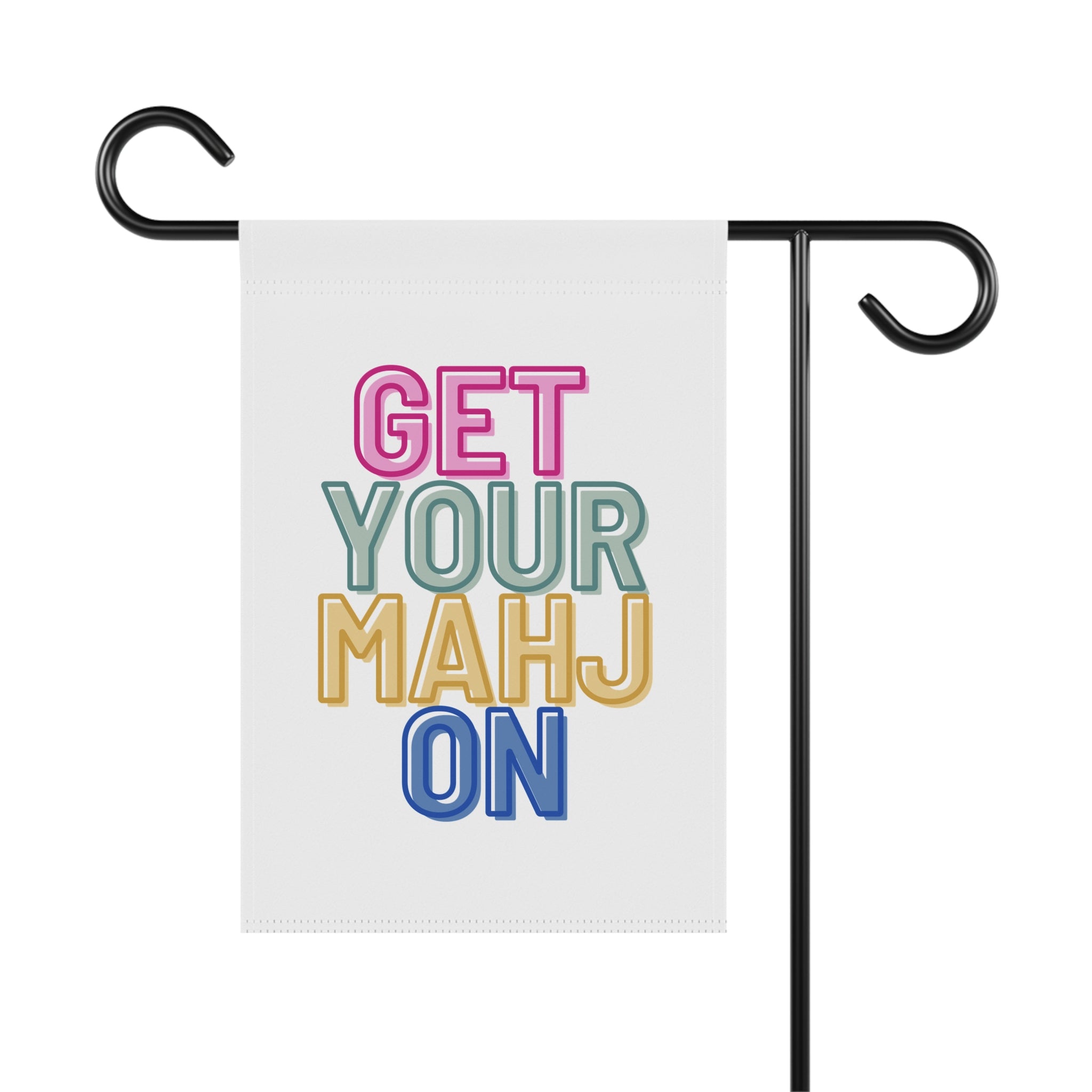 Garden Flag - Get Your Mahj On