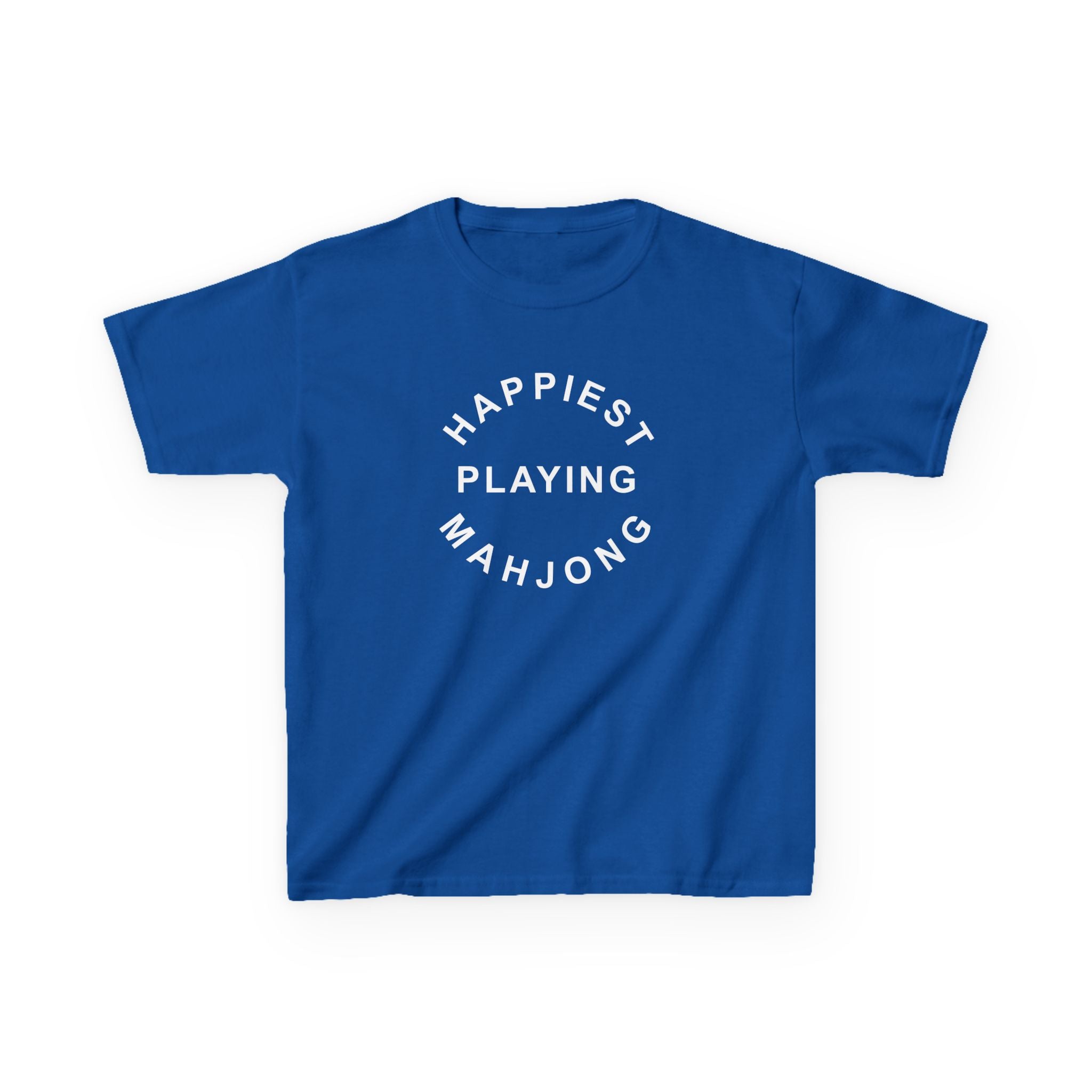 Youth Tee - Happiest Playing Mahjong