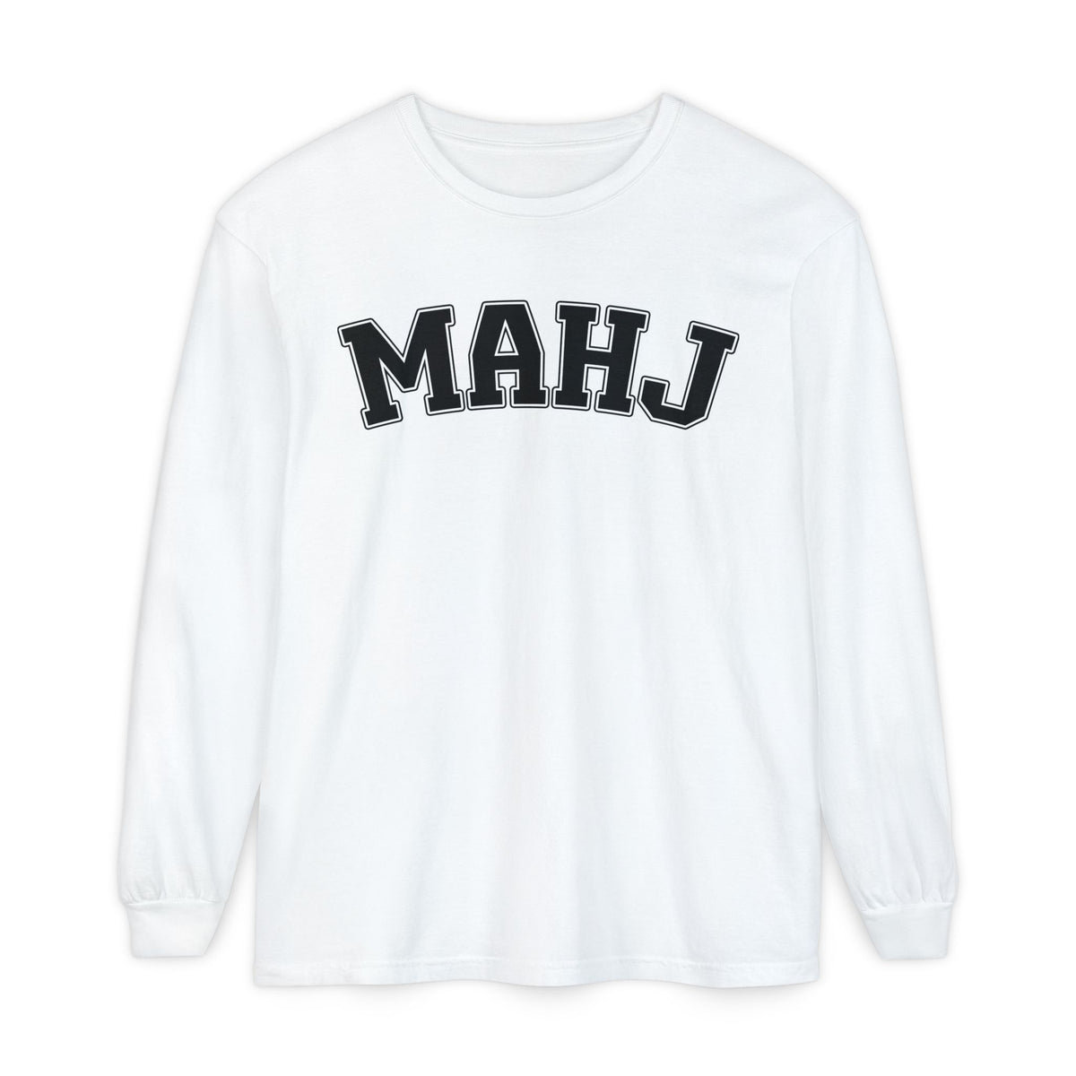 Long Sleeve T-Shirt - MAHJ College-Style