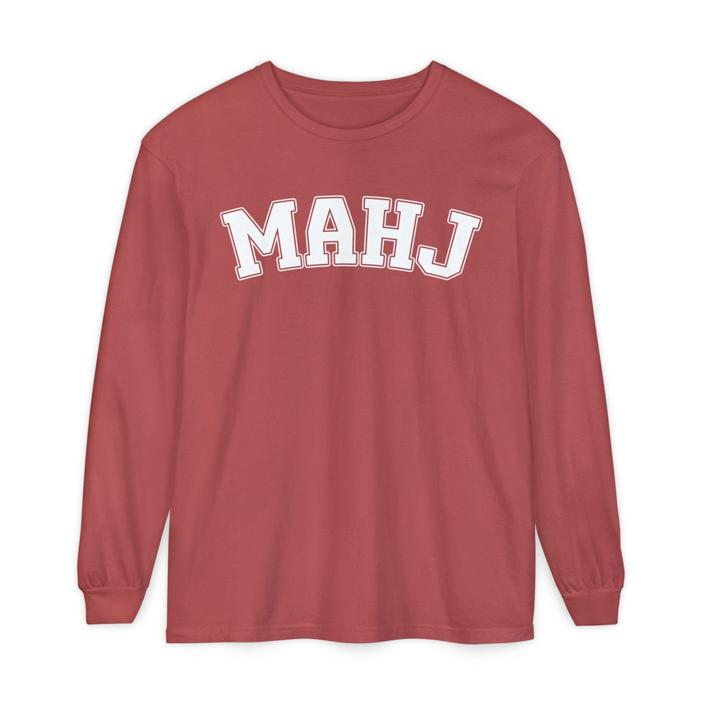 Long Sleeve T-Shirt - MAHJ College-Style