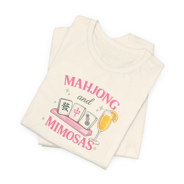 T-Shirt - Mahjong and Mimosas (Bella + Canvas - Unisex)