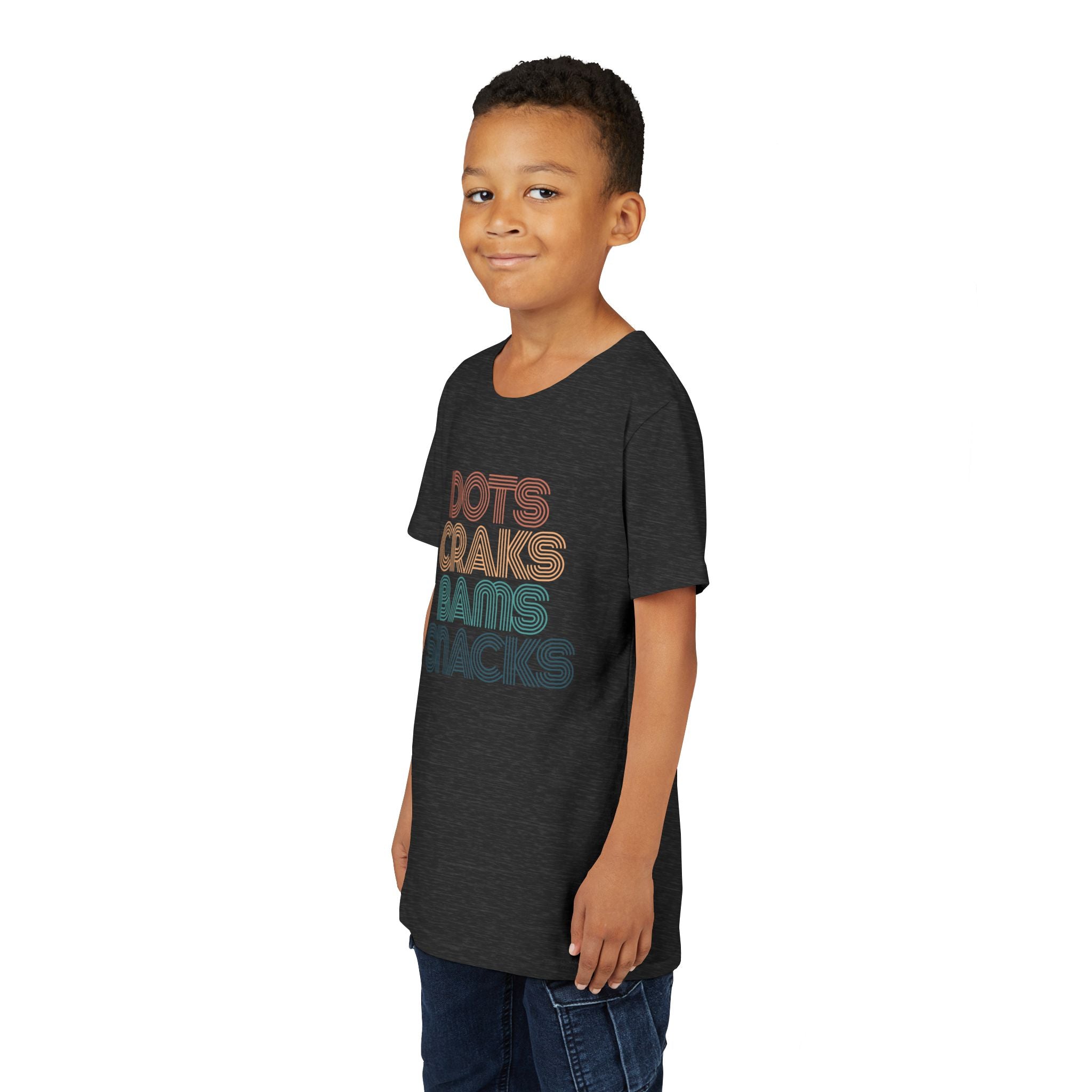 Youth Tee - Dots Craks Bams Snacks