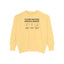 Crewneck Sweatshirt - Mahjong Improves Memory (Comfort Colors)