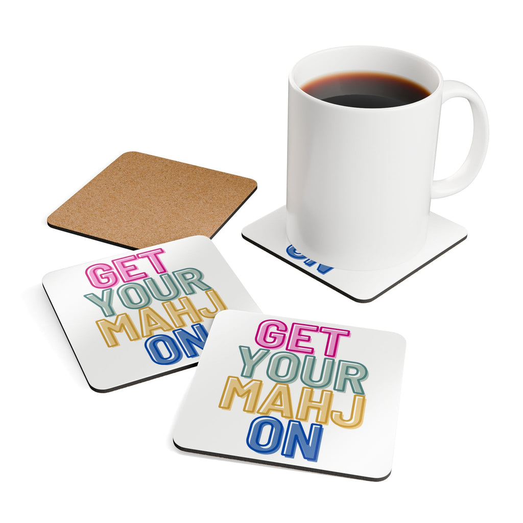 Coasters (4-Pack) - Get Your Mahj On