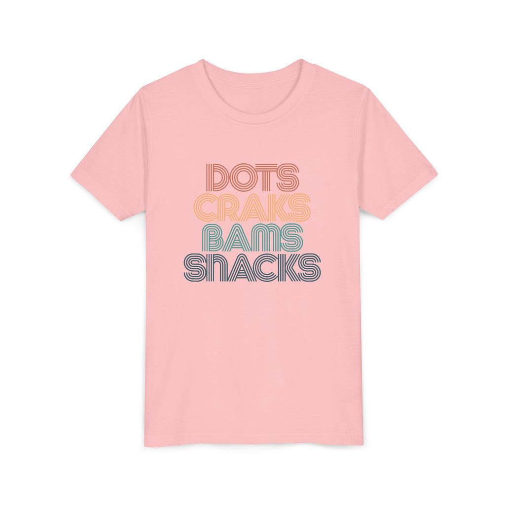 Youth Tee - Dots Craks Bams Snacks