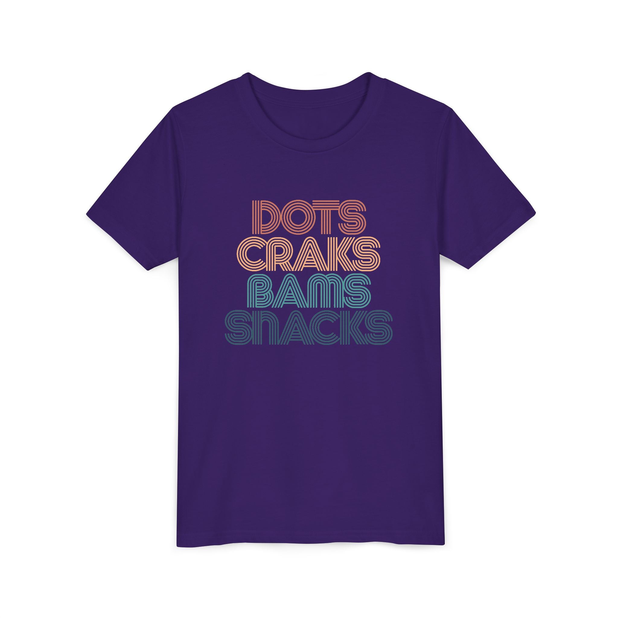 Youth Tee - Dots Craks Bams Snacks