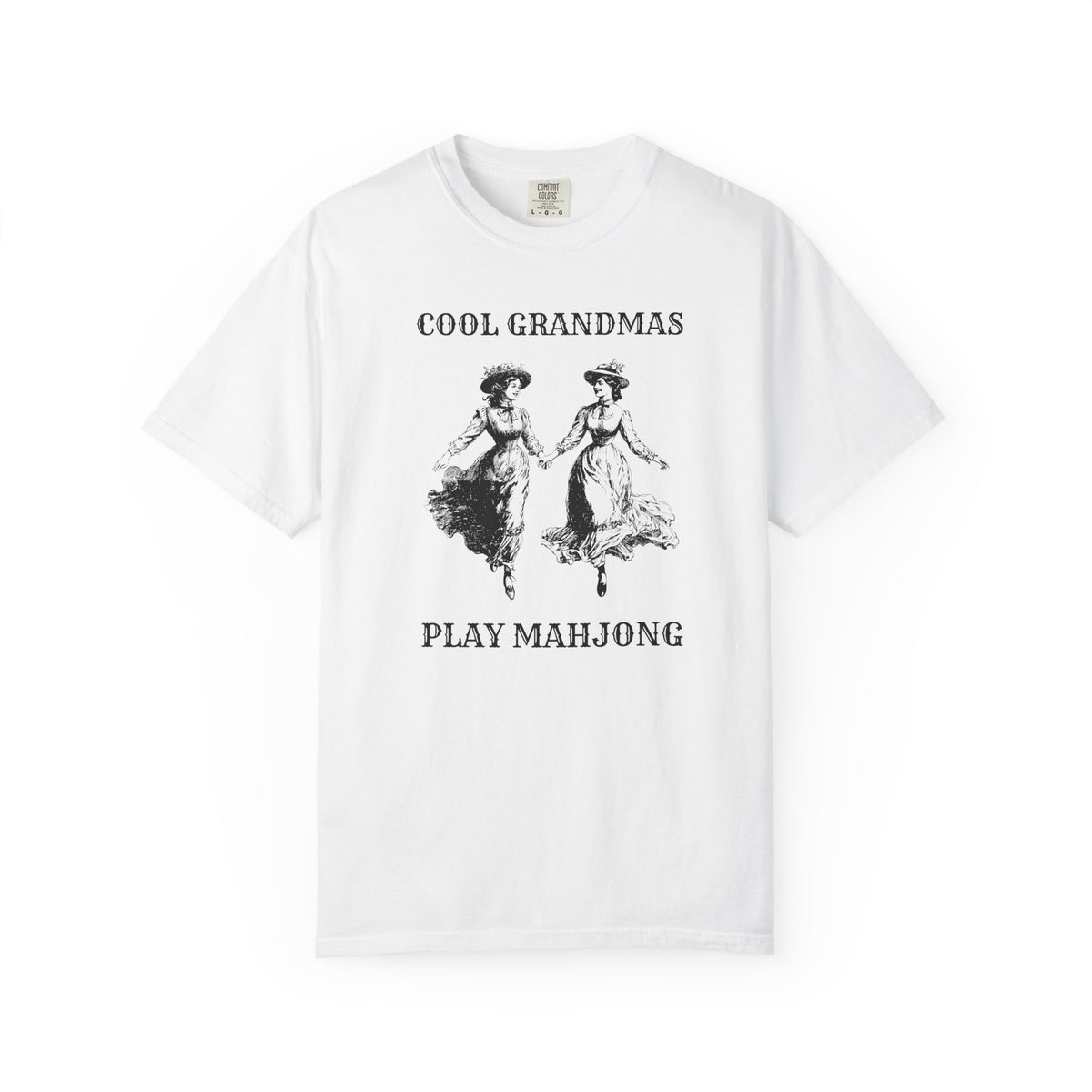 T-Shirt - Cool Grandmas Play Mahjong (Comfort Colors - Unisex)