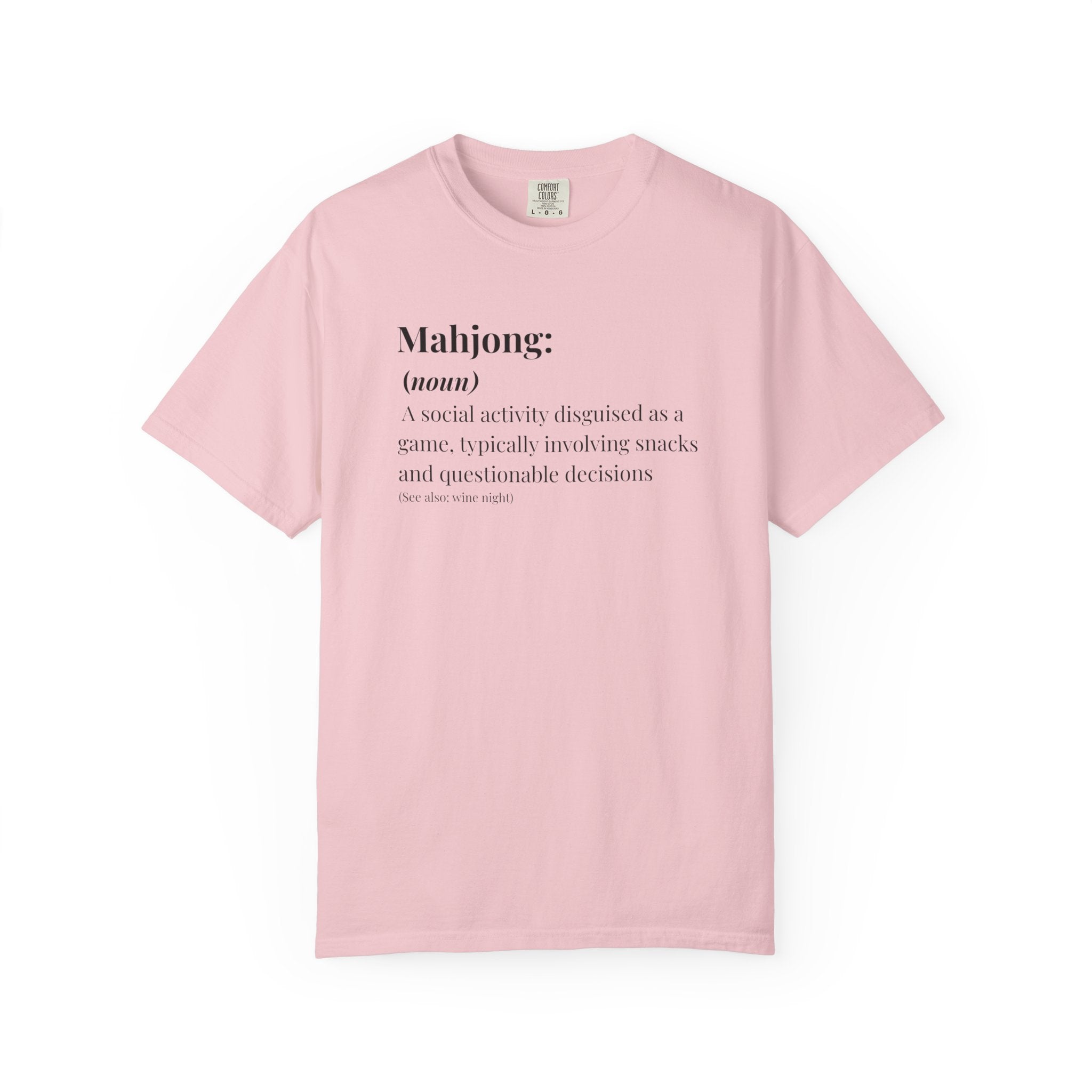 T-Shirt - Mahjong definition (Comfort Colors - Unisex)