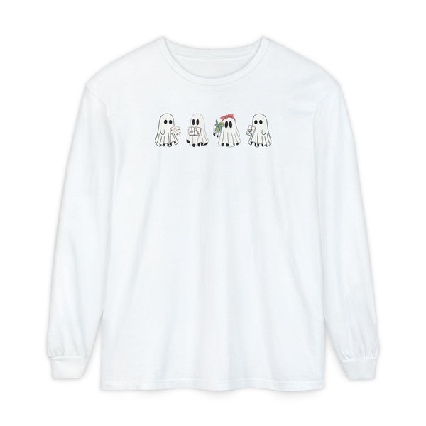 Long Sleeve T-Shirt - Ghosts
