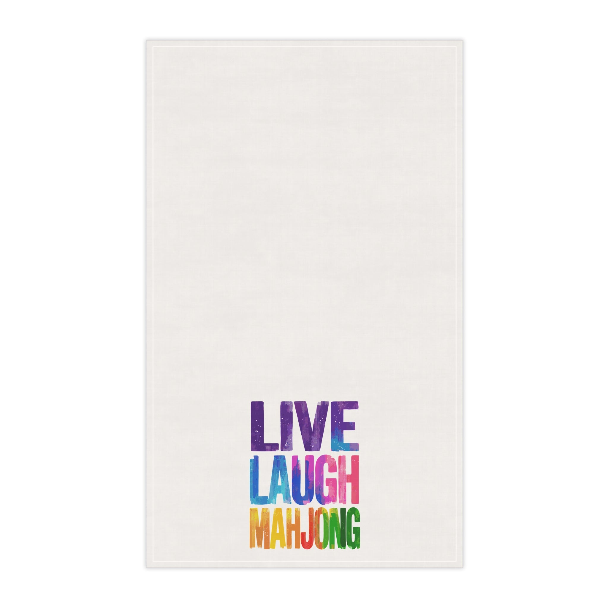 Tea Towels - Live Laugh Mahjong Secondary image