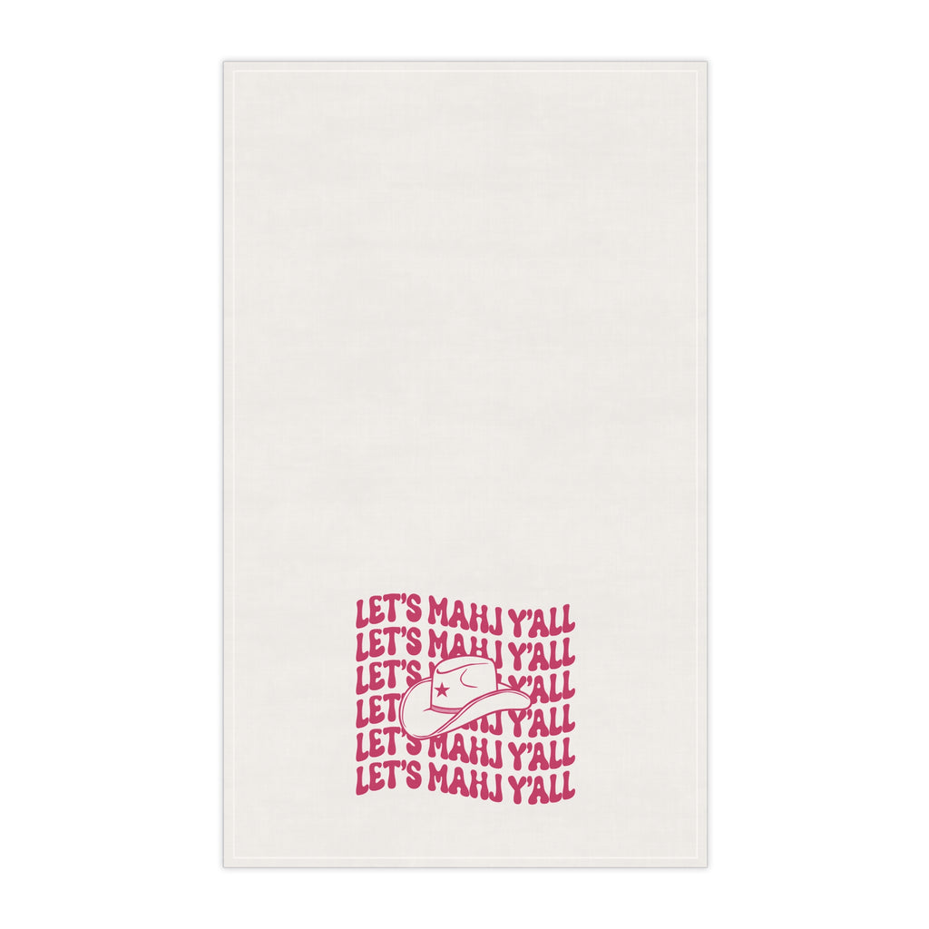 Tea Towel - Let's Mahj Y'all Cotton