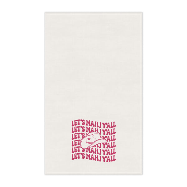 Tea Towel - Let's Mahj Y'all Cotton