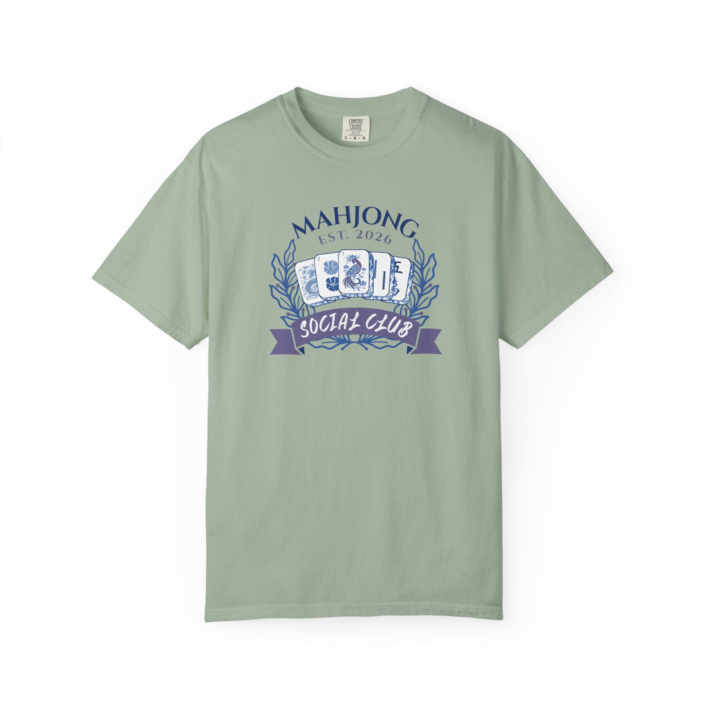 T-Shirt - Mahjong Social Club (Comfort Colors - Unisex)