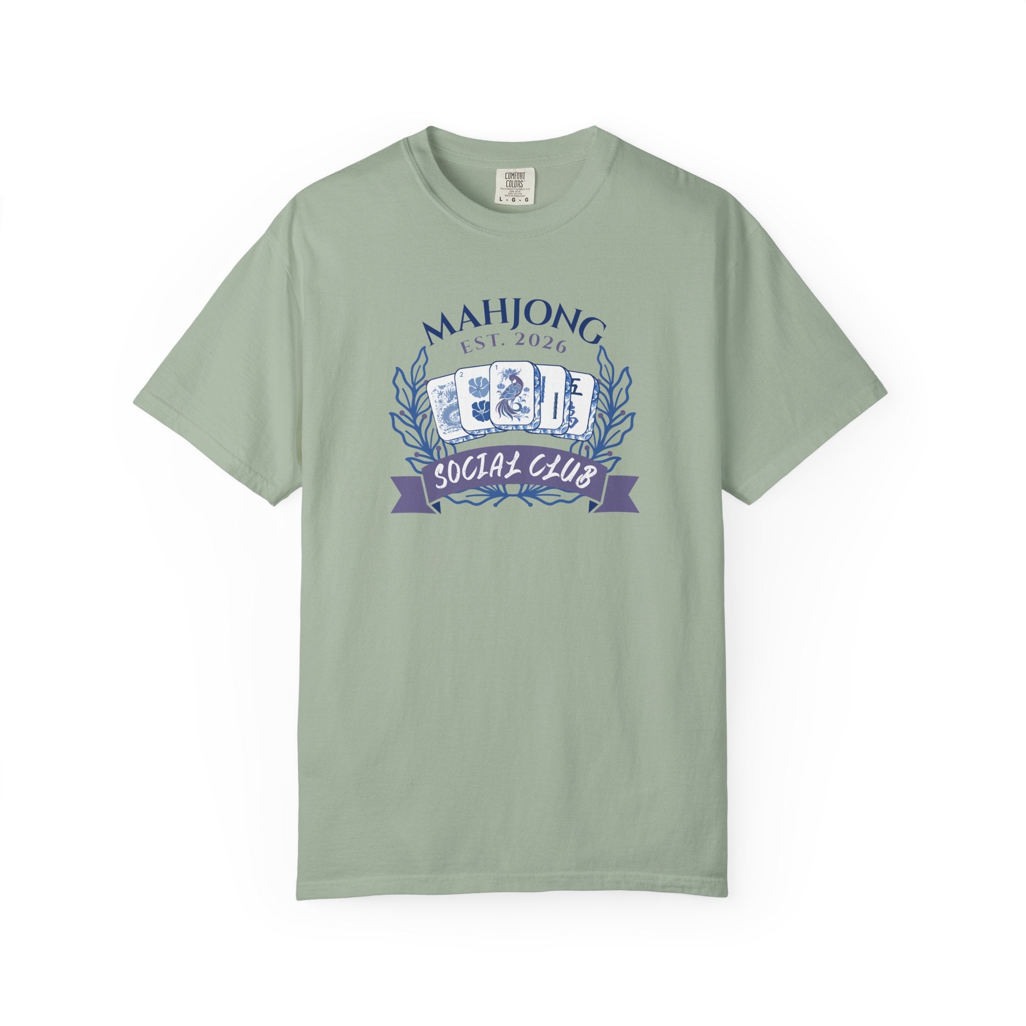T-Shirt - Mahjong Social Club (Comfort Colors - Unisex)