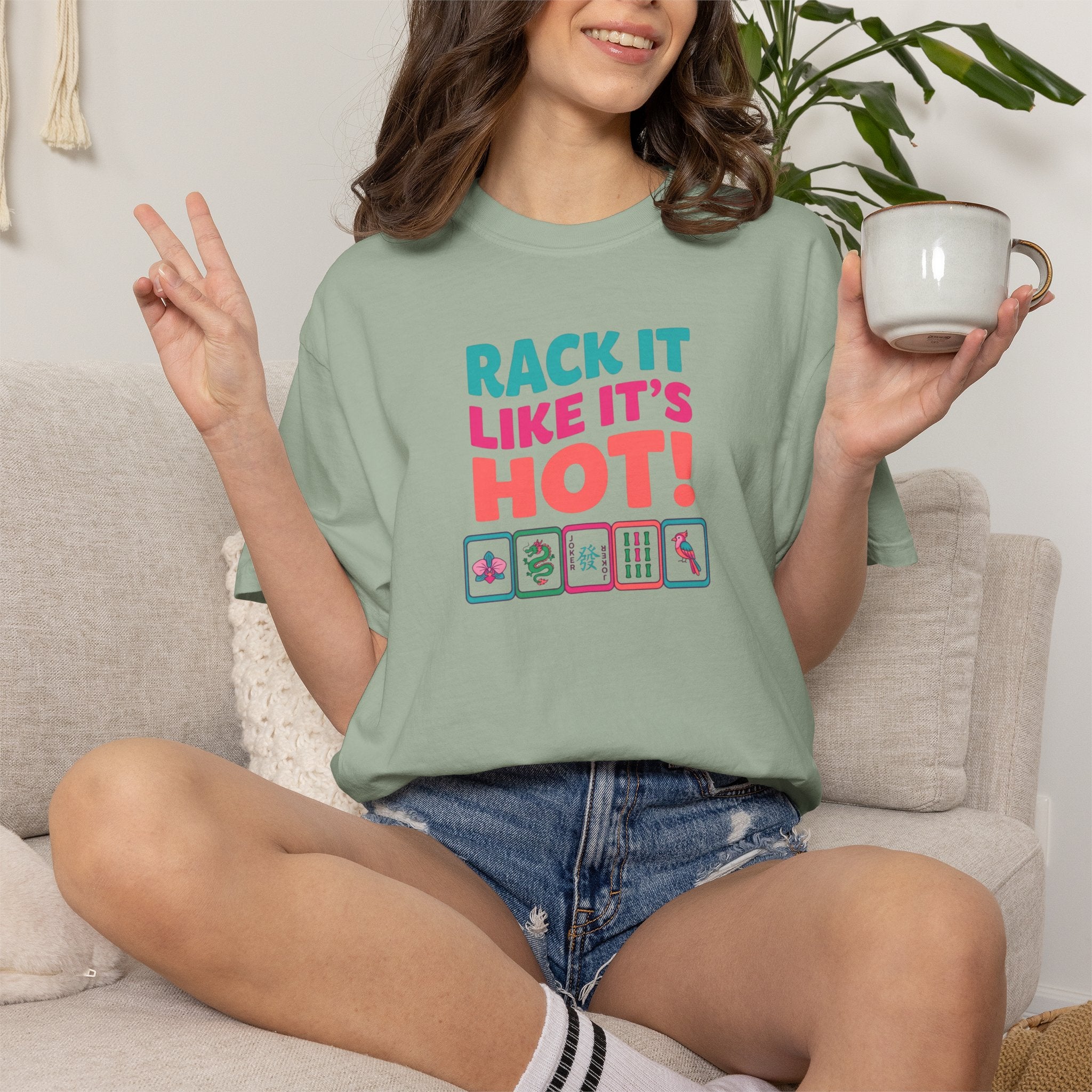T-Shirt — "Rack It Like It's Hot" (Comfort Colors - Unisex)