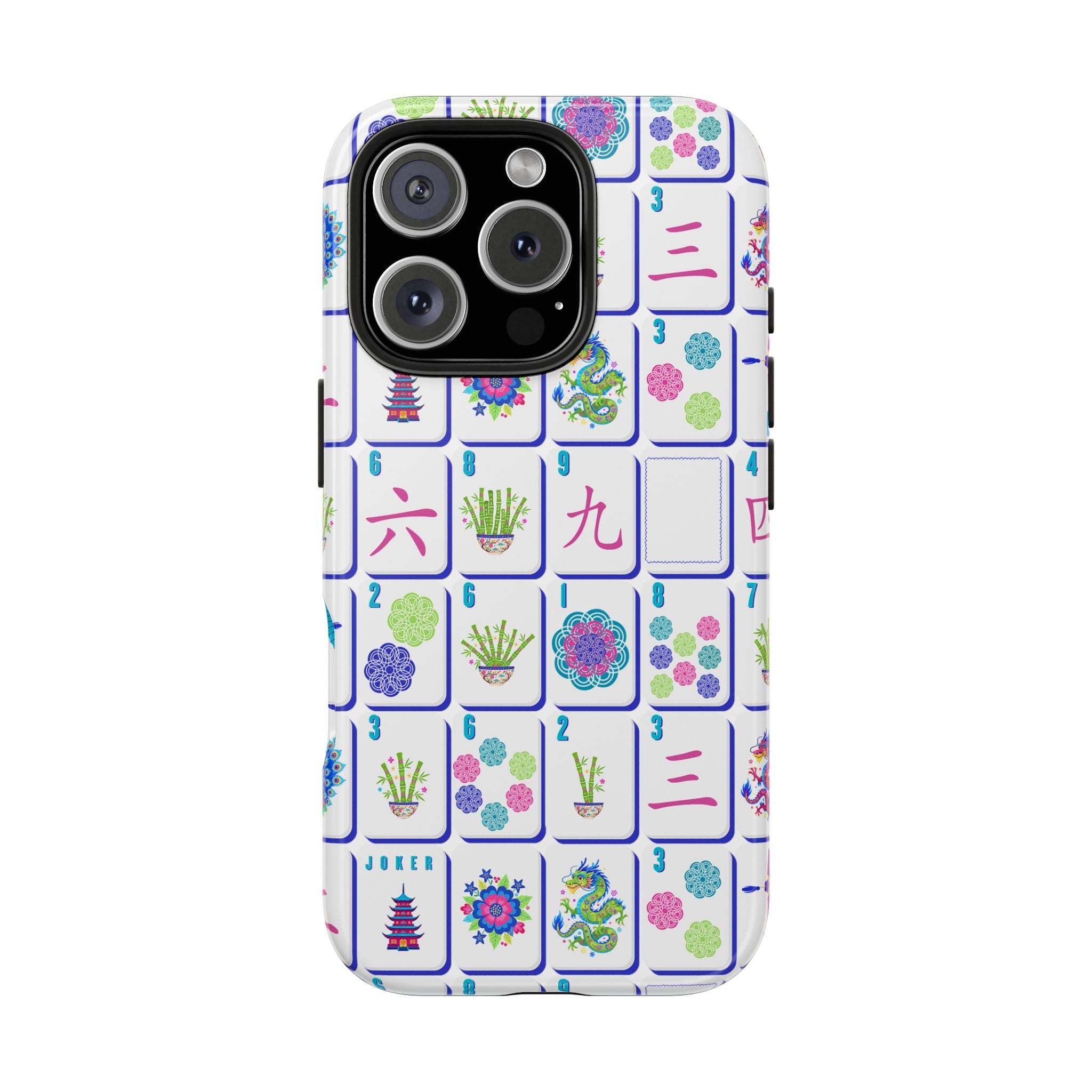 Tough Phone Case - Mahjong Tiles Secondary image