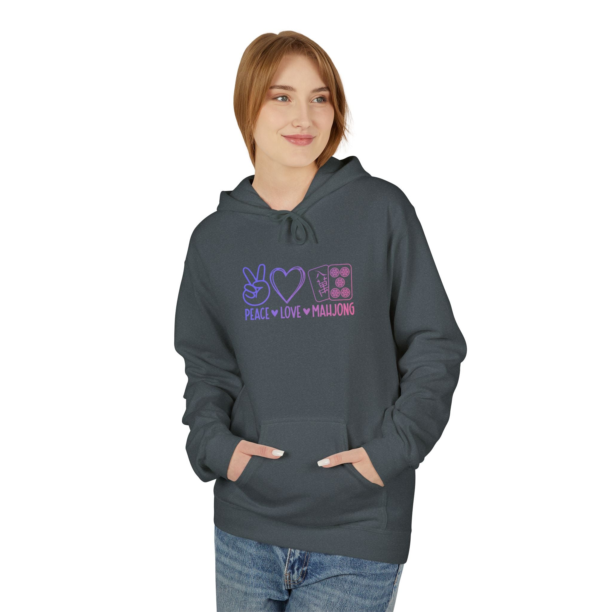 Hoodie - Peace Love Mahjong