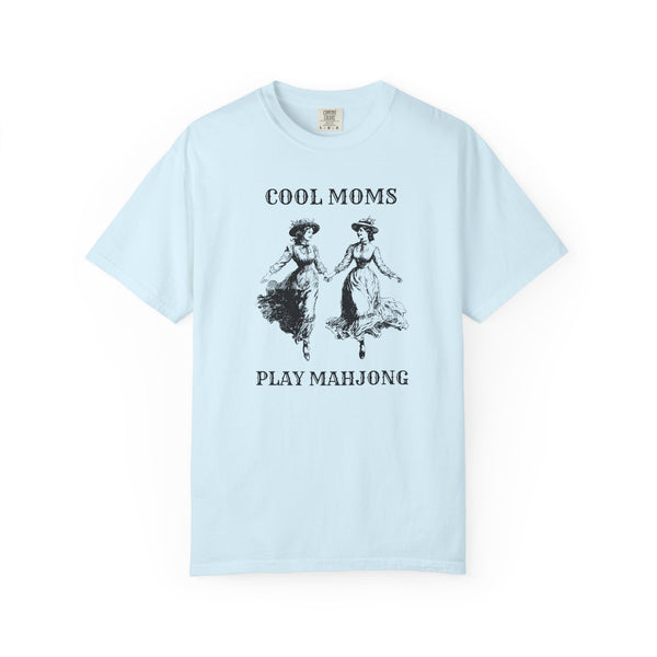 T-Shirt - Cool Moms Play Mahjong (Comfort Colors - Unisex)