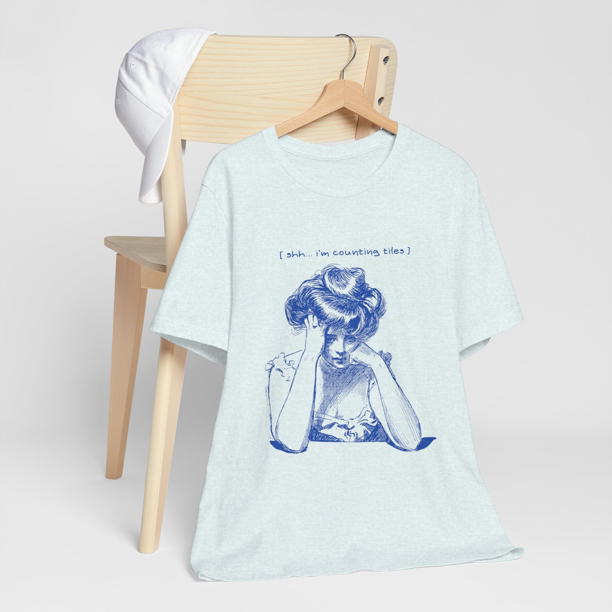 T-Shirt - Shh… I’m Counting Tiles (Bella+Canvas - Unisex)