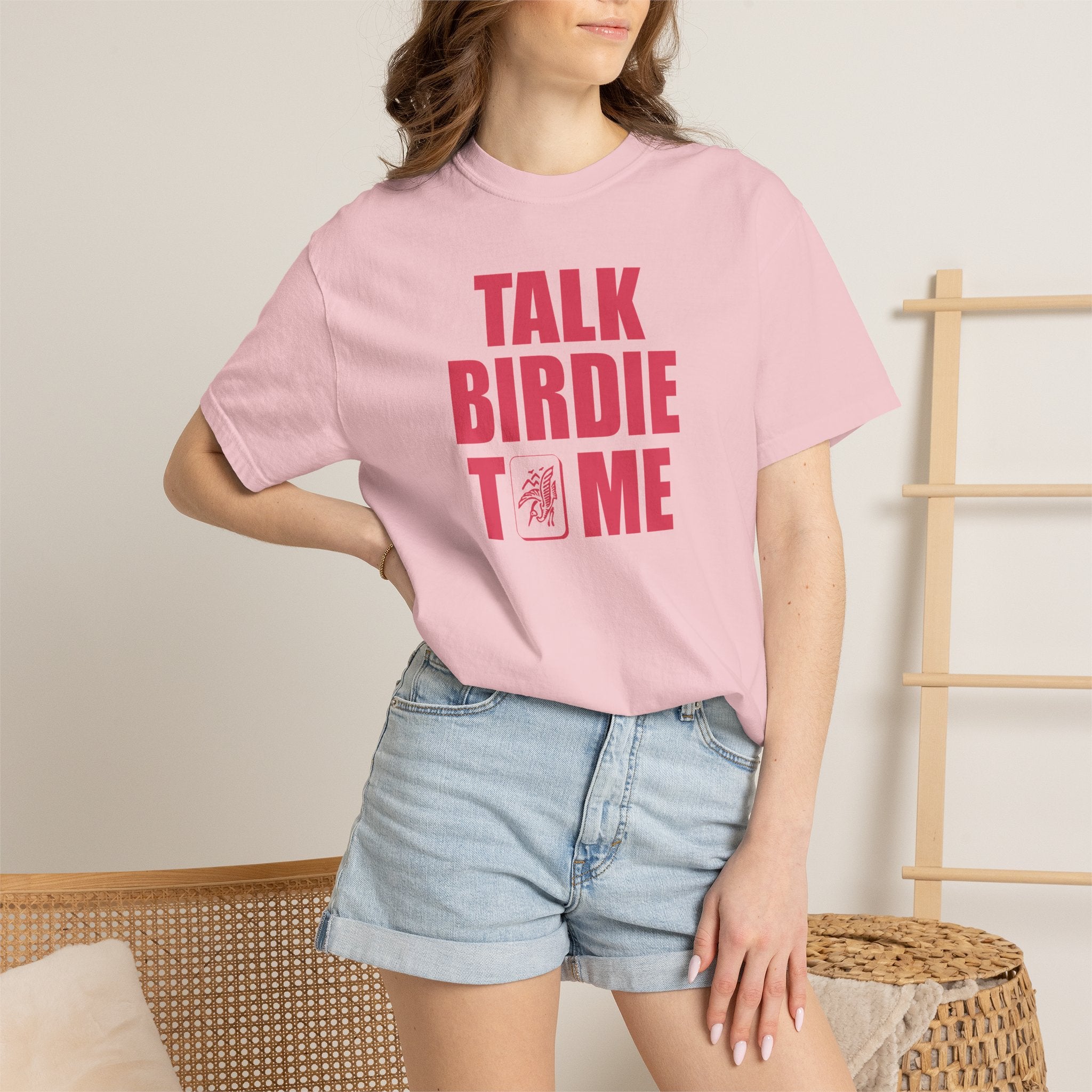 T-Shirt - Talk Birdie To Me (Comfort Colors - Unisex) Main image