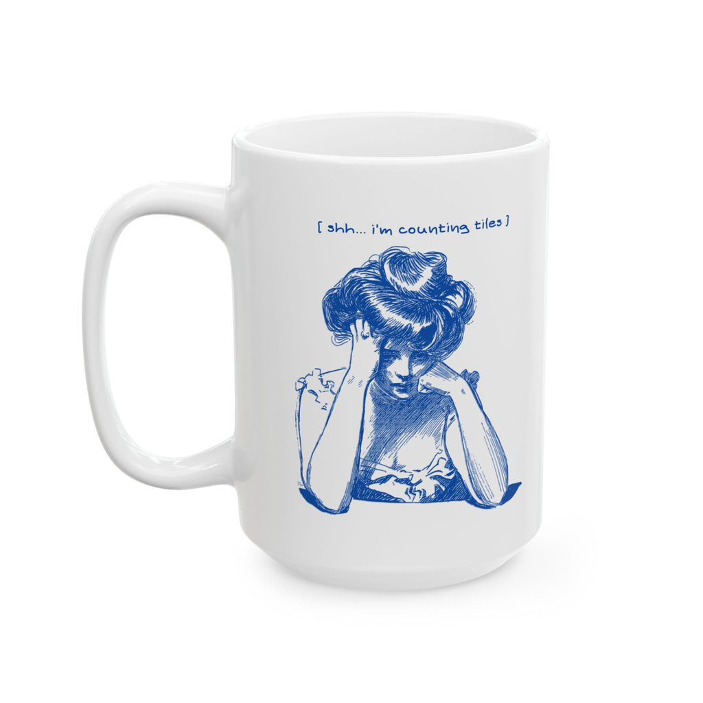Mug - Shhhh I'm Counting Tiles