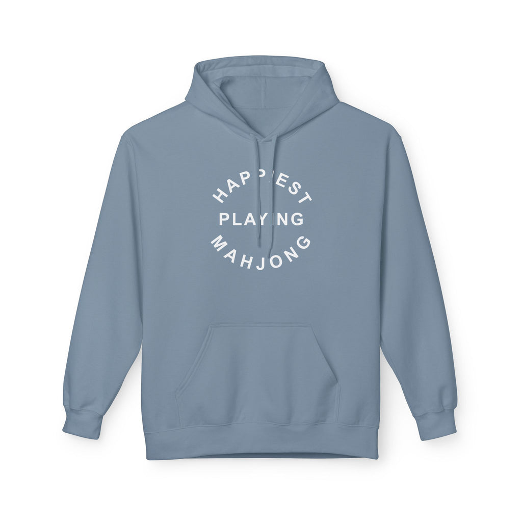 Hoodie - Happiest Playing Mahjong