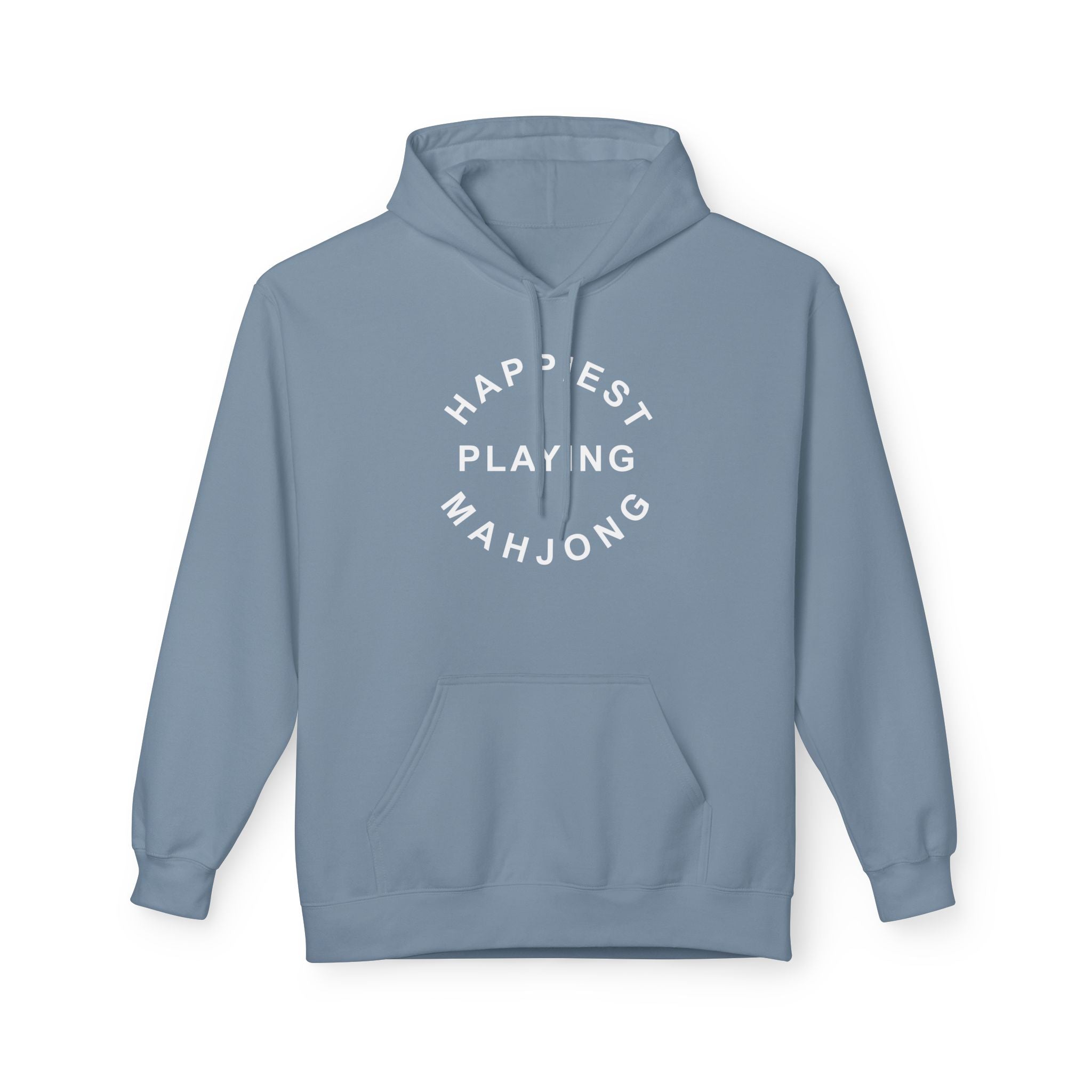 Hoodie - Happiest Playing Mahjong