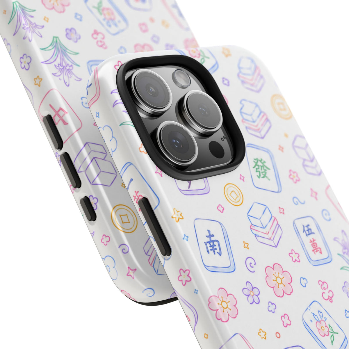 Tough Phone Case - Pretty Mahjong