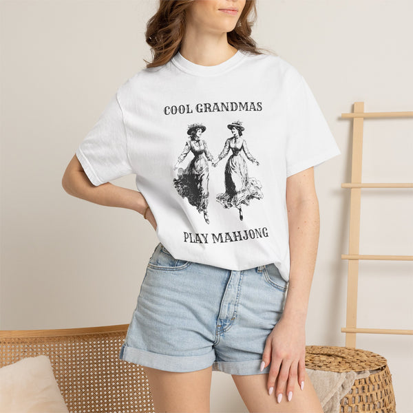 T-Shirt - Cool Grandmas Play Mahjong (Comfort Colors - Unisex)