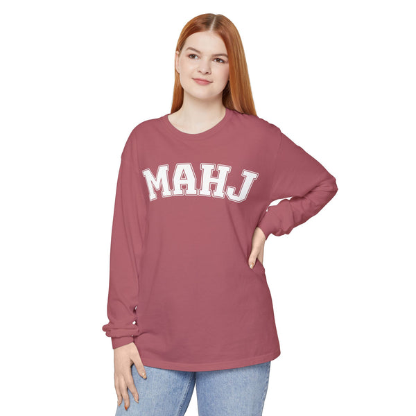 Long Sleeve T-Shirt - MAHJ College-Style