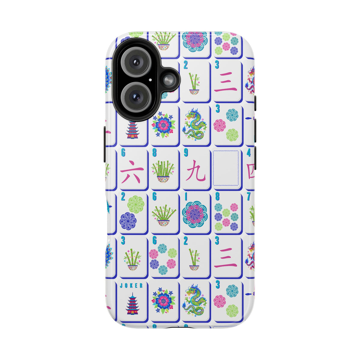 Tough Phone Case - Mahjong Tiles