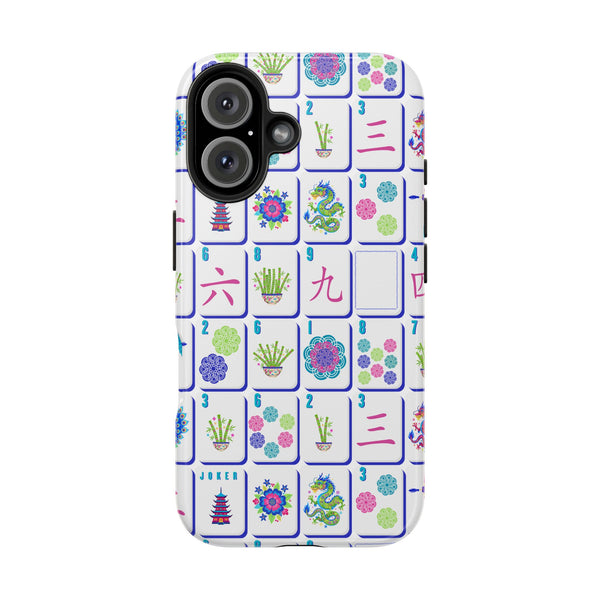 Tough Phone Case - Mahjong Tiles