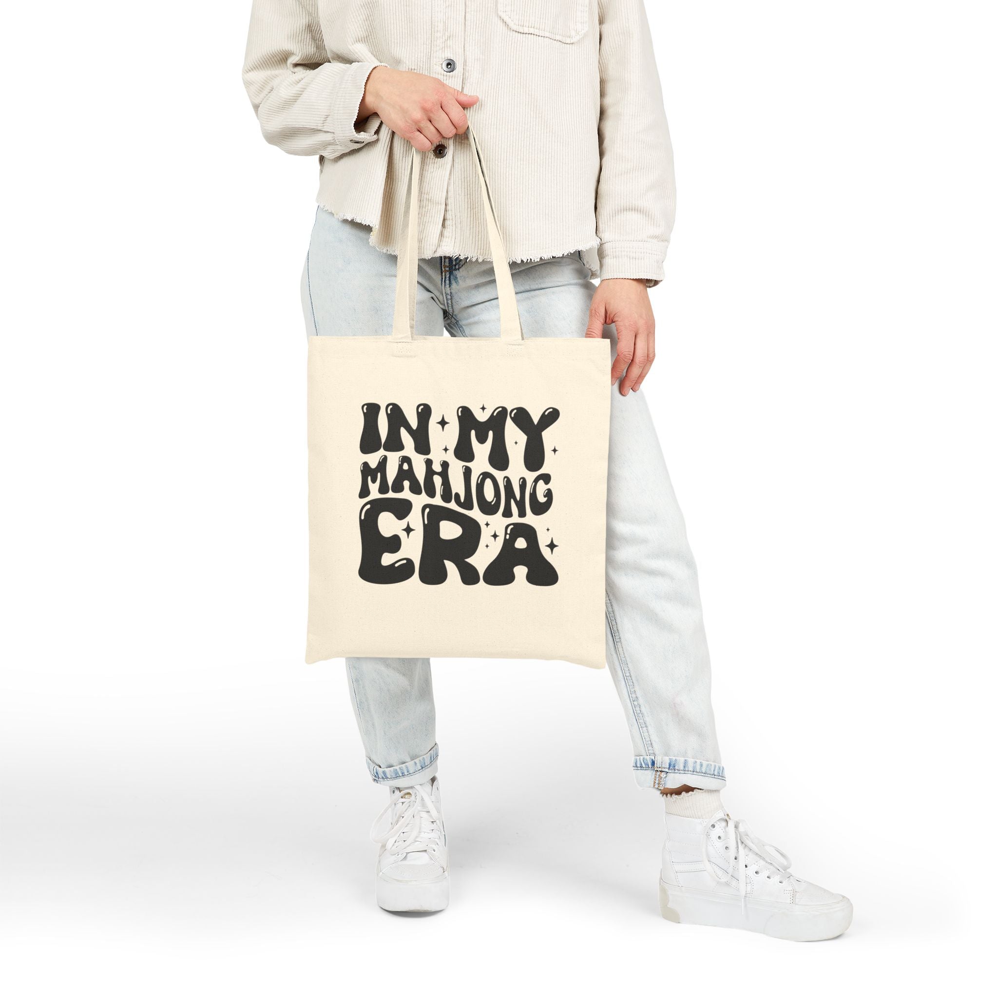 Cotton Tote Bag — In My Mahjong Era