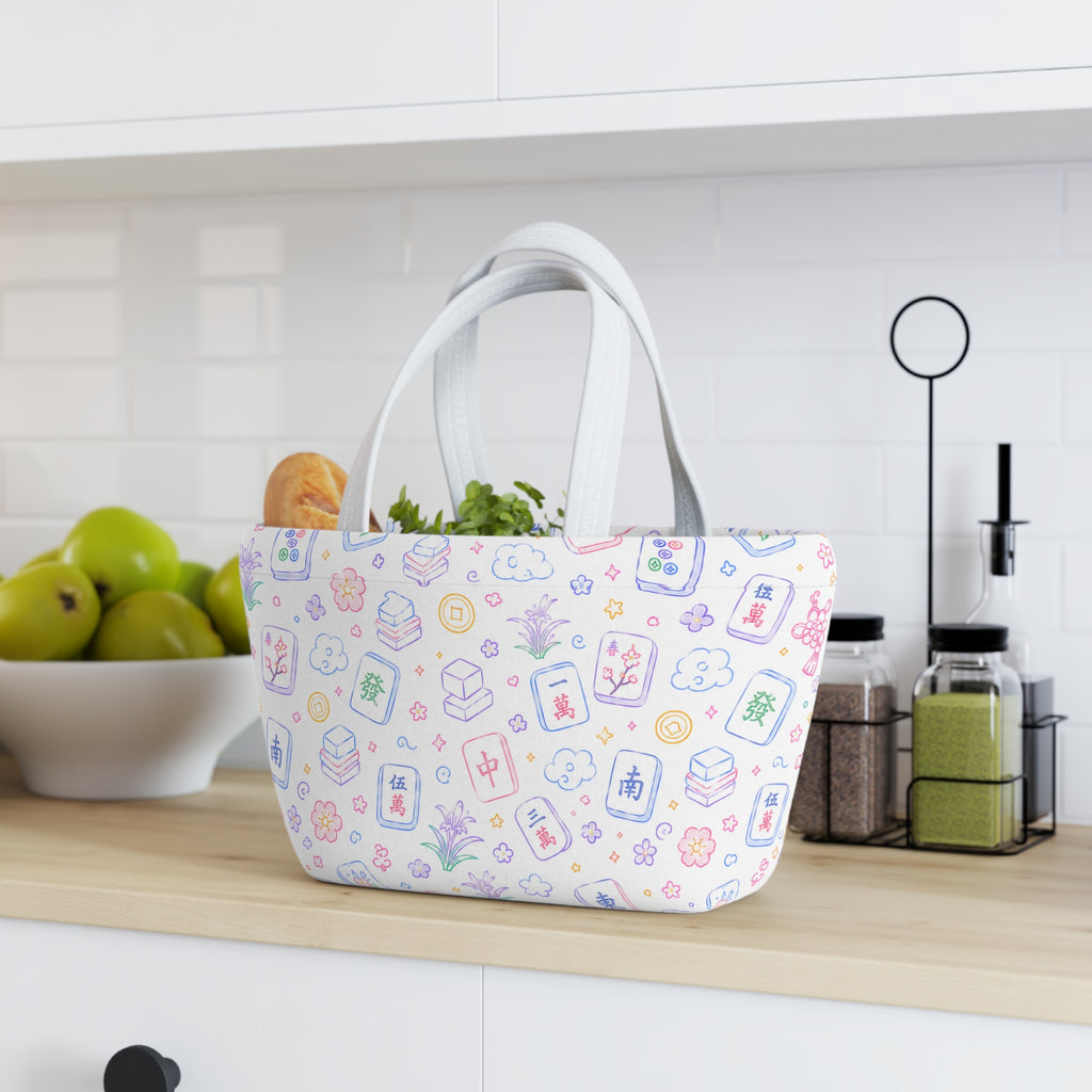 Lunch Bag -  Colorful Mahjong Tiles