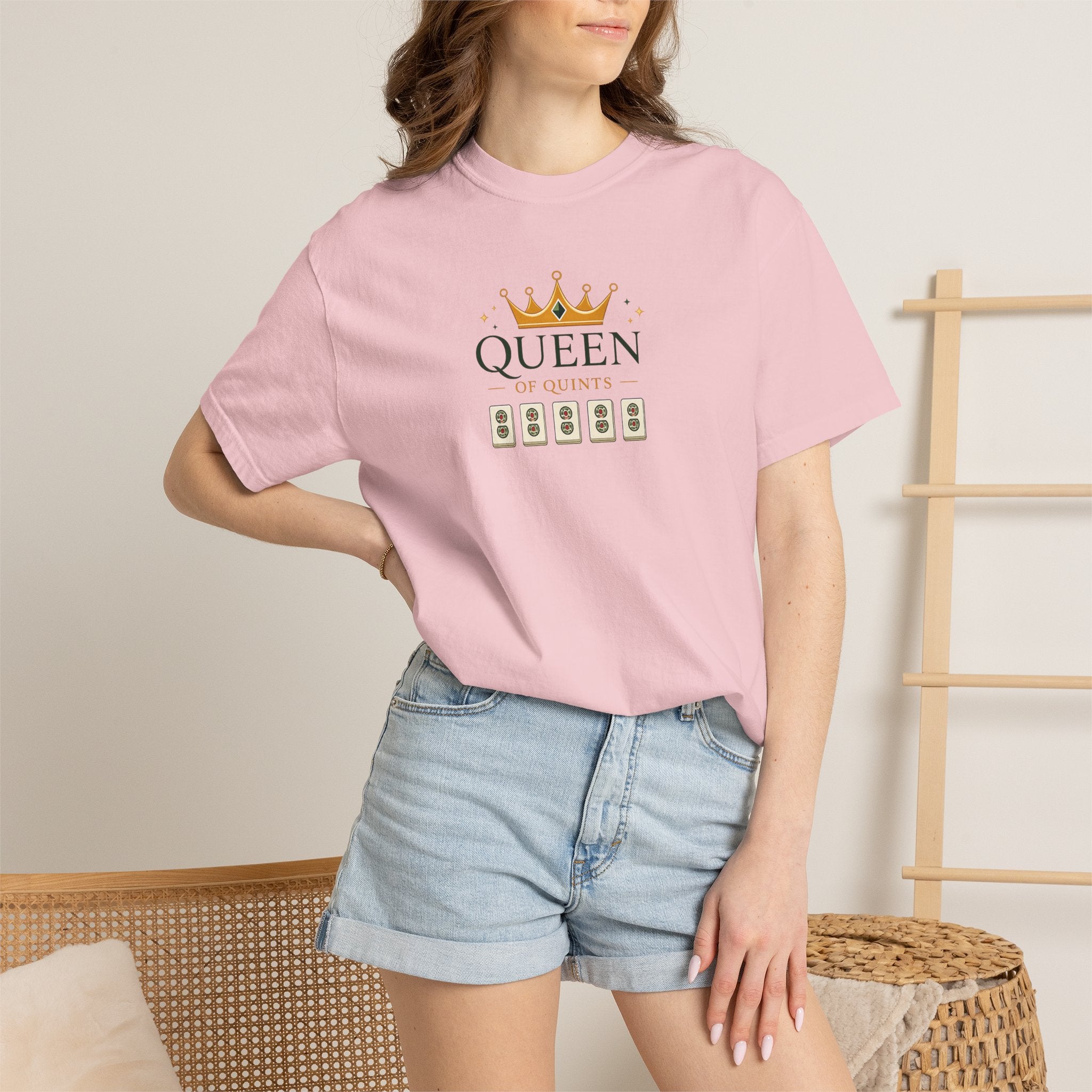 T-Shirt - Queen of Quints (Comfort Colors - Unisex)